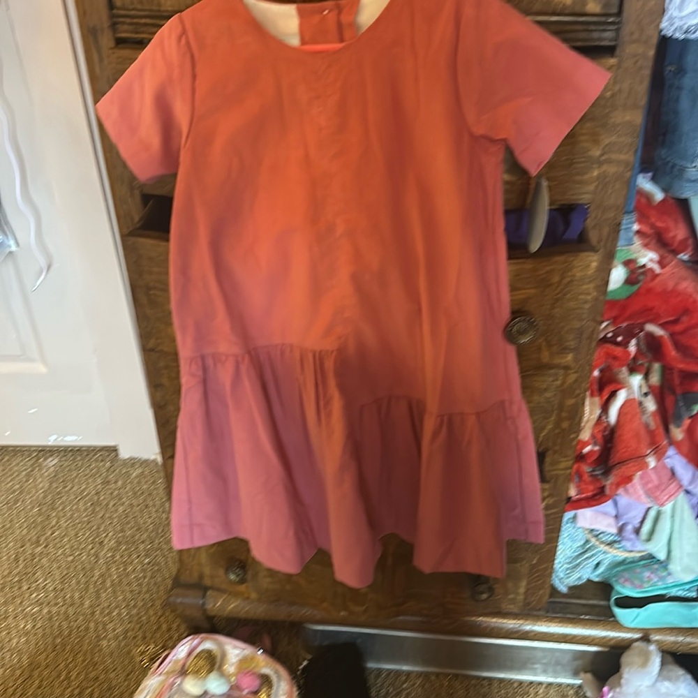 Colorful Two-Tone Dress